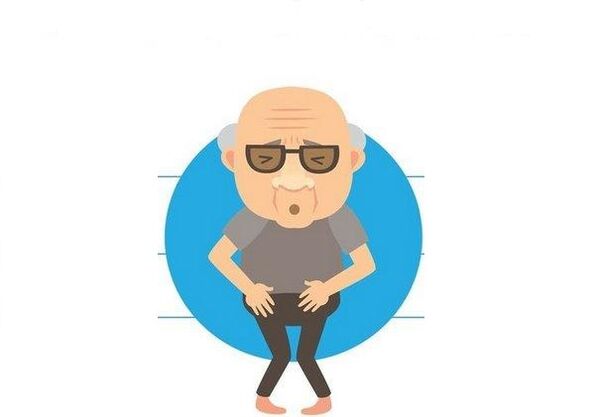 Anzeichen einer Prostatitis