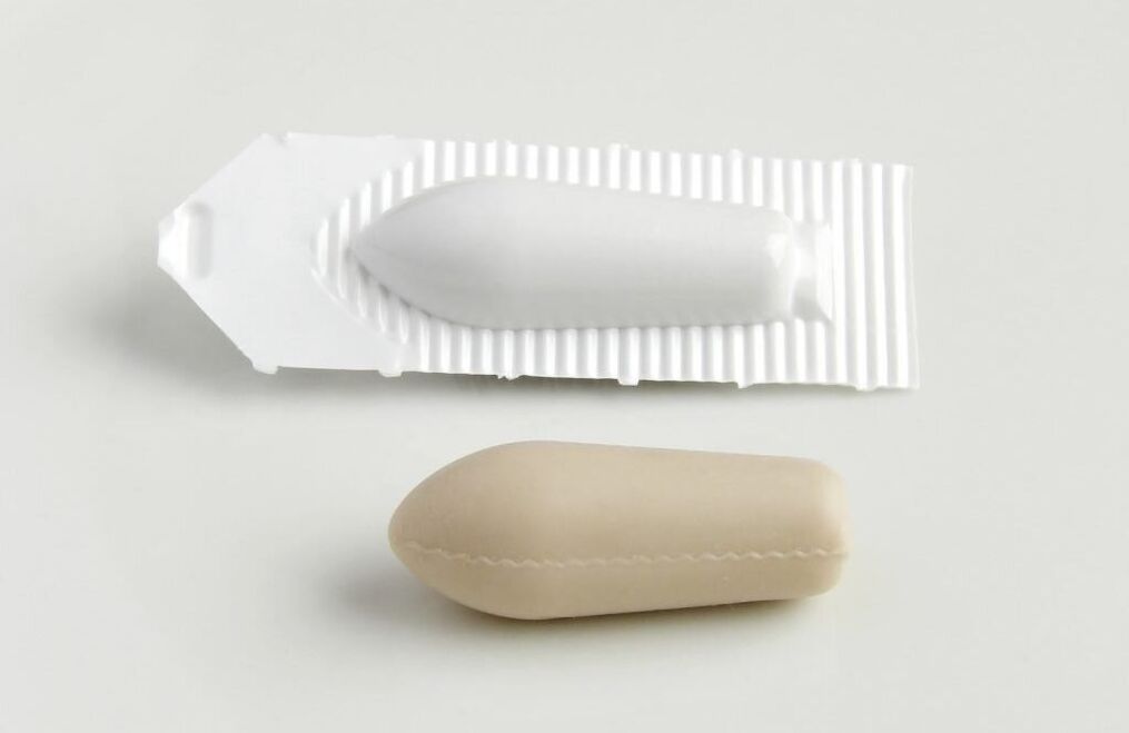 Rektales Zäpfchen zur Behandlung von Prostatitis